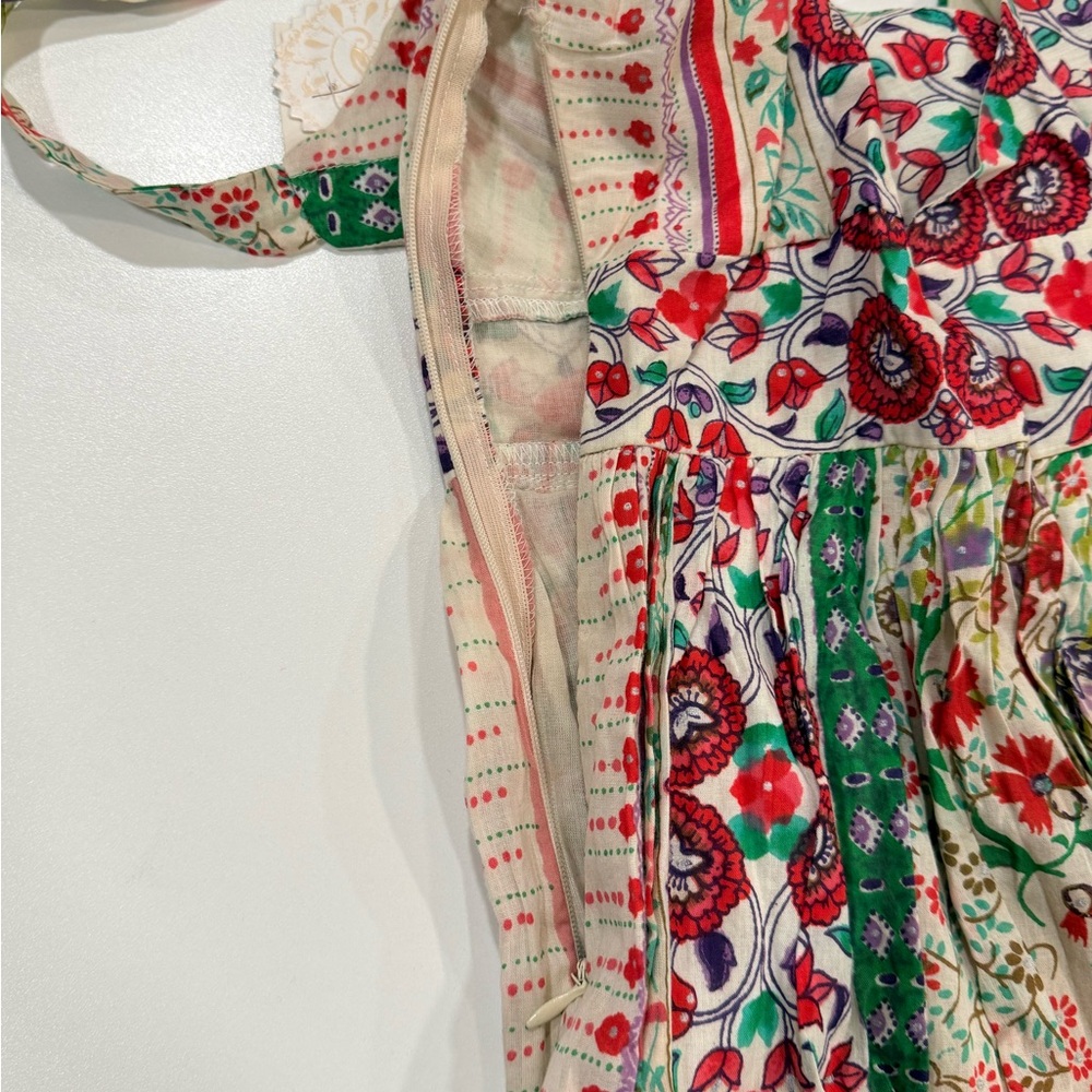 Speechless Floral Patchwork Dress Boho Sleeveless Fit Flare Size 11 NWT - Picture 9 of 12